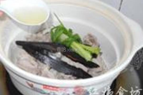 紫灵芝炖排骨的做法图解8