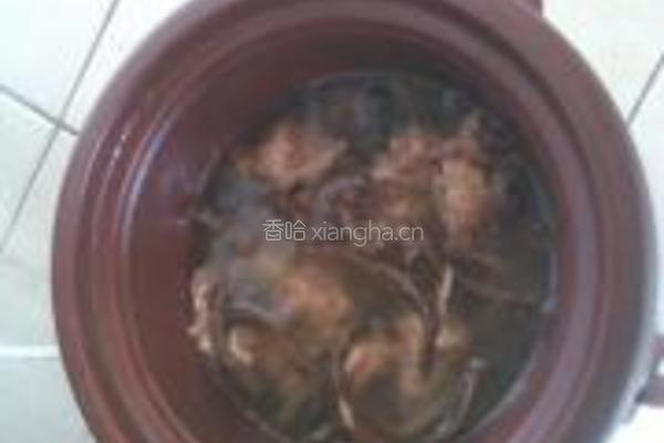 茶树菇老鸭汤的做法图解5