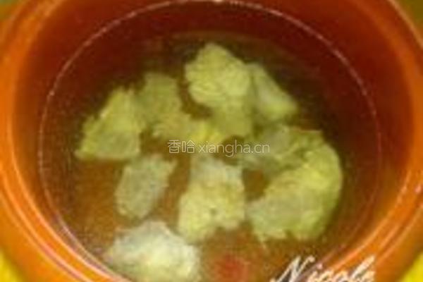 虫草无花果煲排骨的做法图解4
