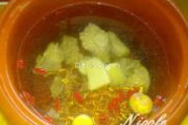 虫草无花果煲排骨的做法图解6