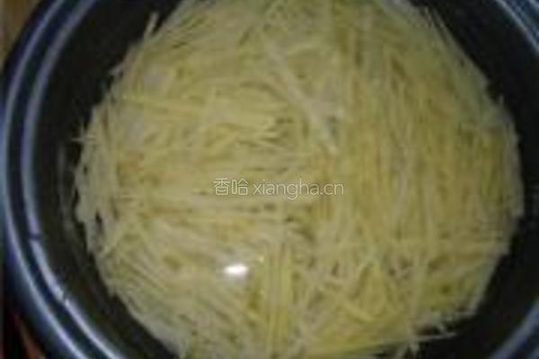 凉拌土豆丝的做法图解4