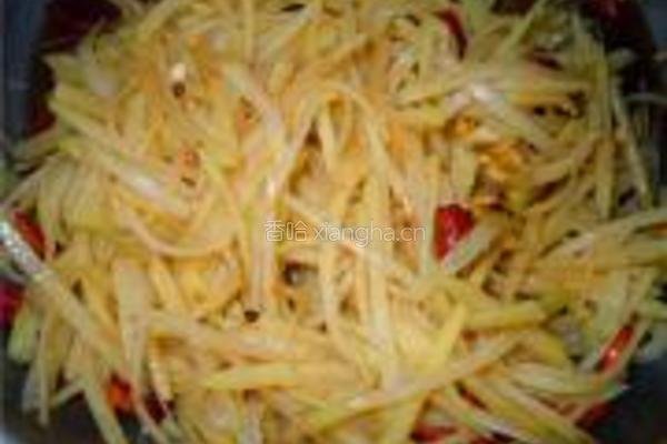 凉拌土豆丝的做法图解6