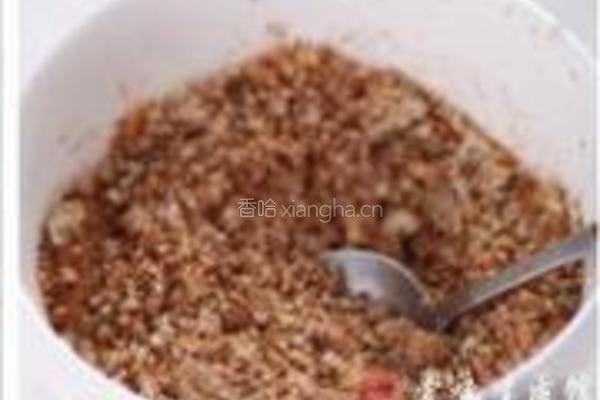 红糖果仁发糕的做法图解2