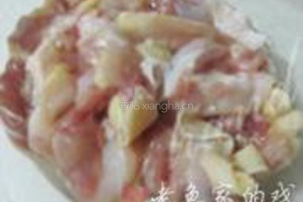 茴香鸡肉炒蛋的做法图解3