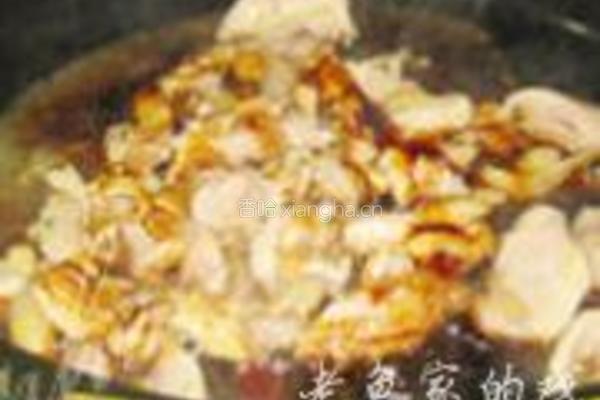 茴香鸡肉炒蛋的做法图解6