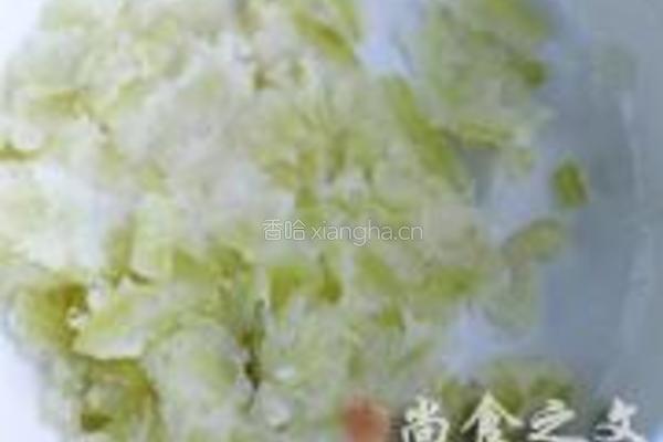 蔓越莓冬瓜馅的做法图解3