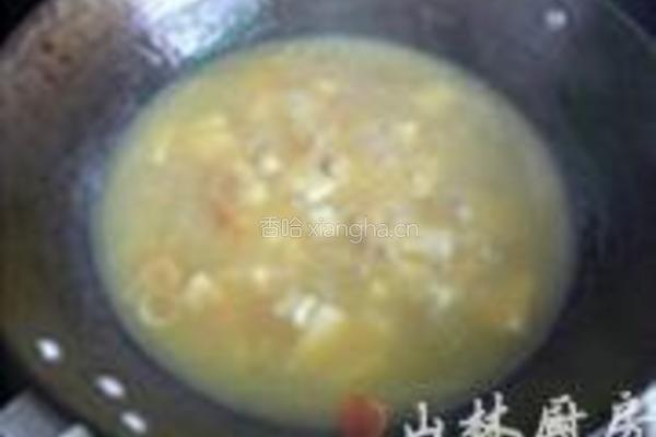 虫草花豆腐汤的做法图解7