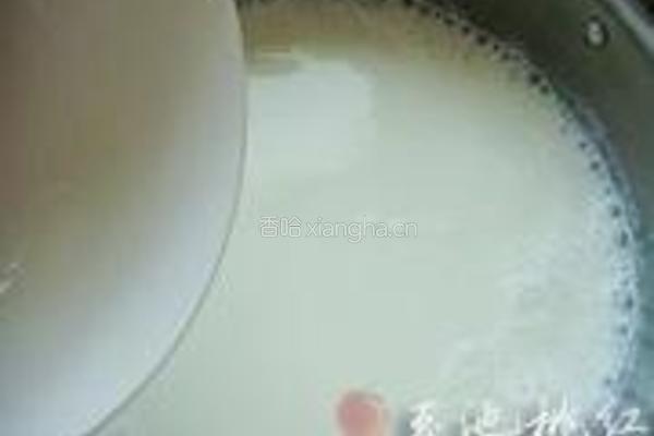 牛奶蜜豆冰糕的做法图解2