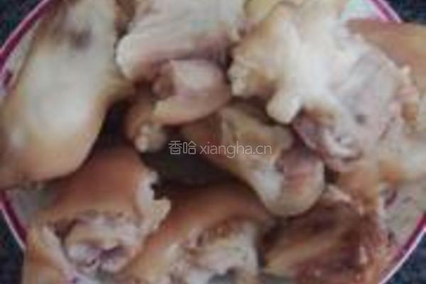 香菇黄豆猪蹄煲的做法图解4
