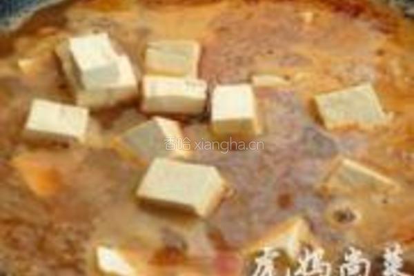 麻婆豆腐的做法图解11