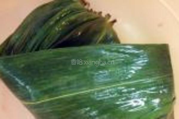 葡萄干粽子的做法图解2