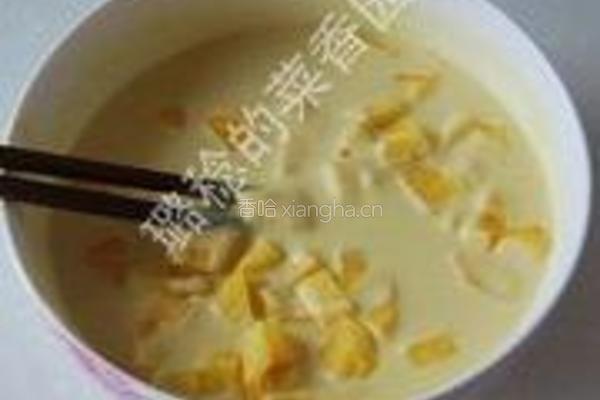 黄桃玉米糕的做法图解8