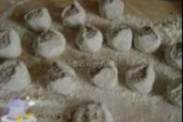 黑米野菜饺的做法图解9