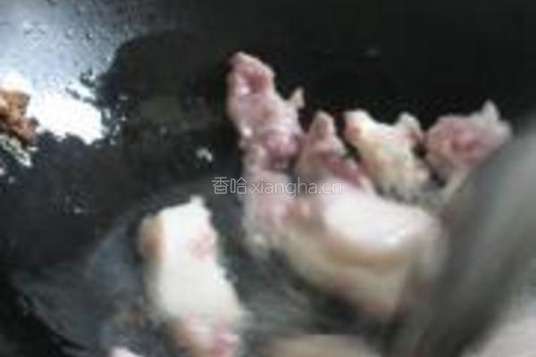 肉片娃娃菜的做法图解3