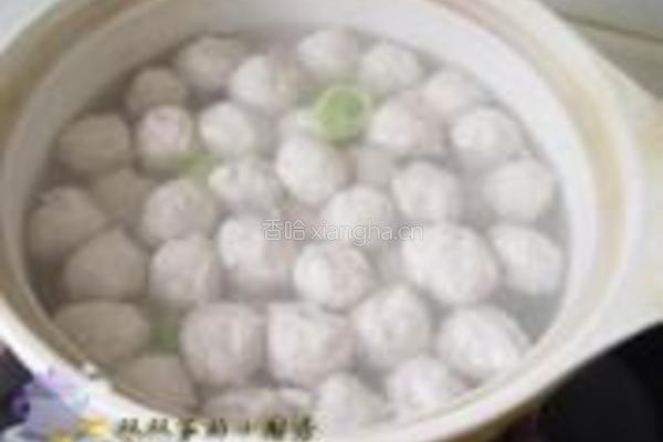 鱼丸汤的做法图解9