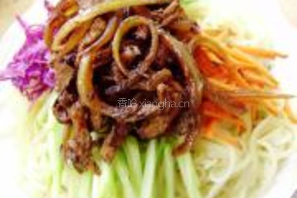 圆葱鸡肉炸酱面的做法图解11