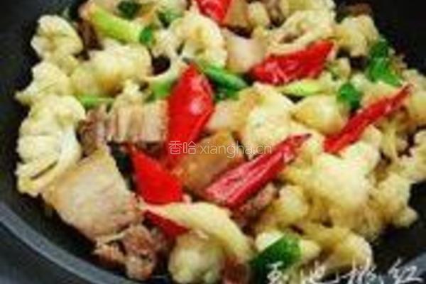 干煸菜花五花肉的做法图解7