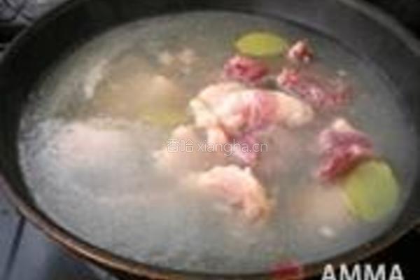 萝卜丝老鸭汤的做法图解2