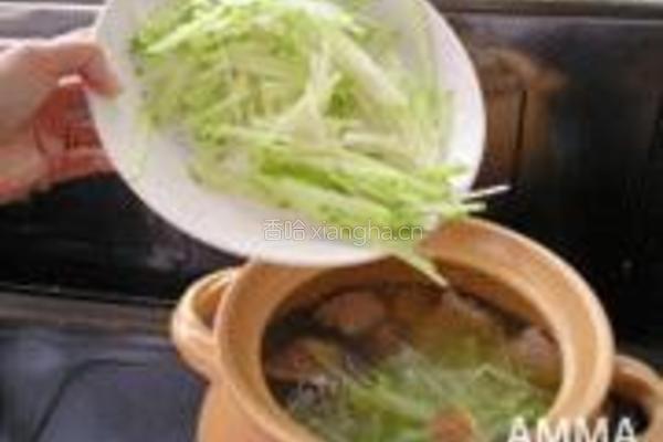 萝卜丝老鸭汤的做法图解4