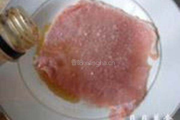 炸猪排的做法图解3