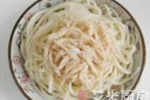 怪味鸡丝凉面的做法图解11