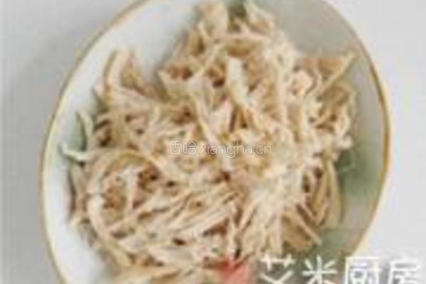 怪味鸡丝凉面的做法图解8