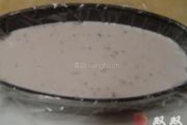 藕粉桂花糕的做法图解4