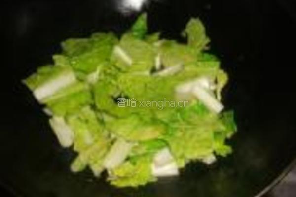 小白菜平菇汤的做法图解4