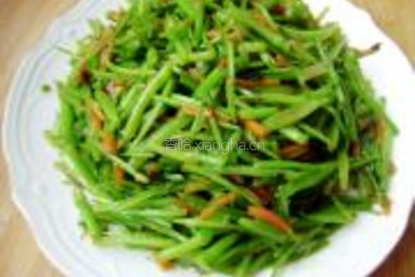 素炒香菜的做法图解6
