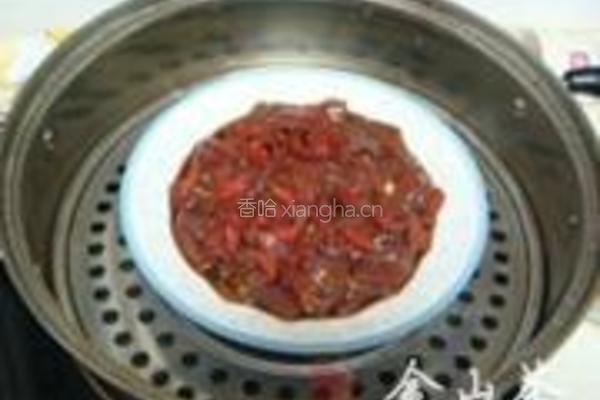 枸杞蒸猪肝的做法图解6