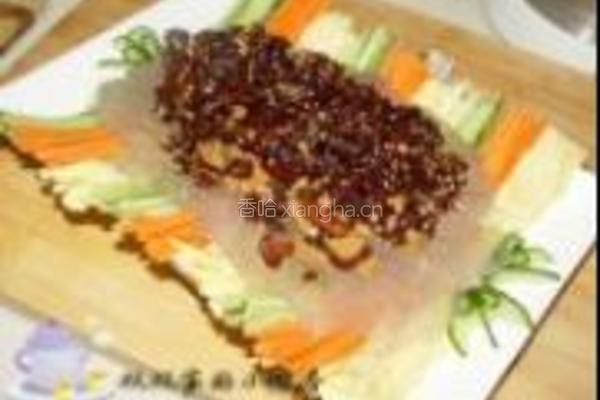 凉拌肉丝拉皮的做法图解10