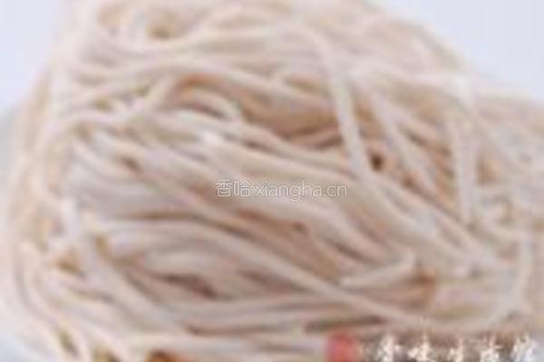 麻辣肉丝面的做法图解3
