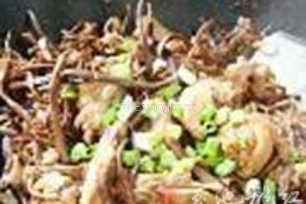 茶树菇干锅鸡的做法图解7