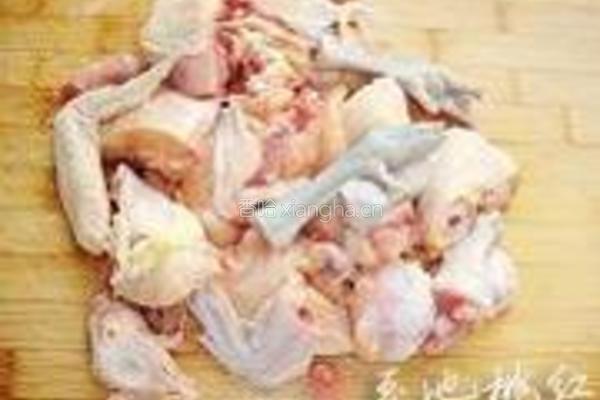 茶树菇干锅鸡的做法图解2