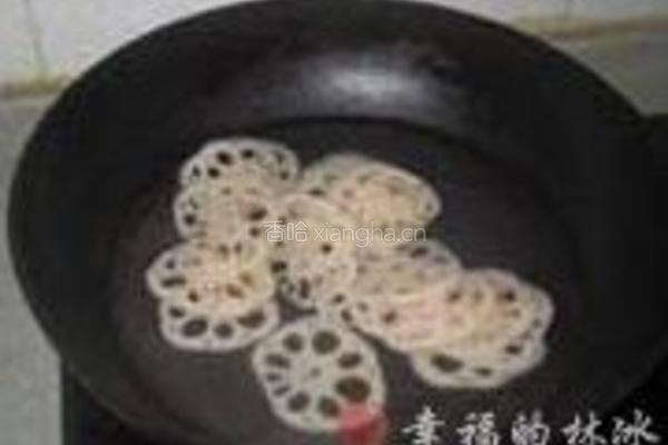 橙汁藕片的做法图解7