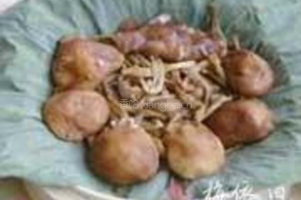 荷叶腐卤肉的做法图解6