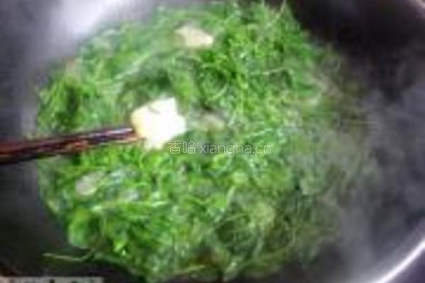 蛋皮草头汤的做法图解4