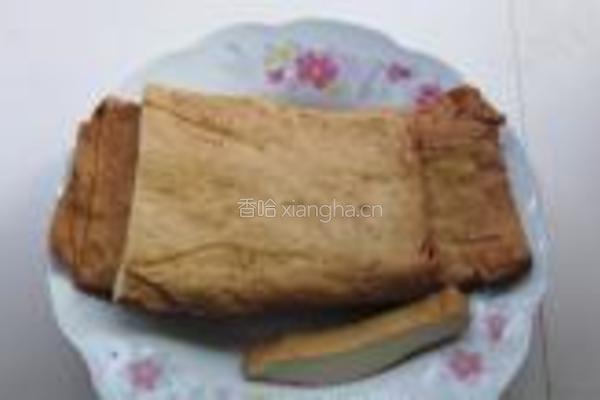 香干肉丝的做法图解1