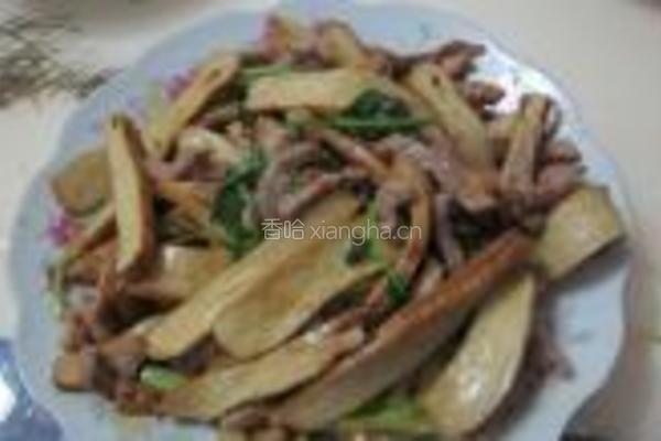 香干肉丝的做法图解7