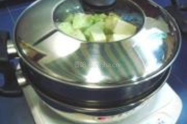 椒油蒜蓉拌茄泥的做法图解3