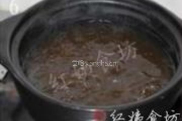 灵芝糯米粥的做法图解6