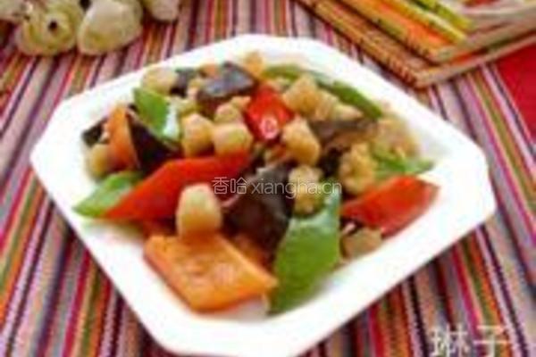 干贝甜椒的做法图解10