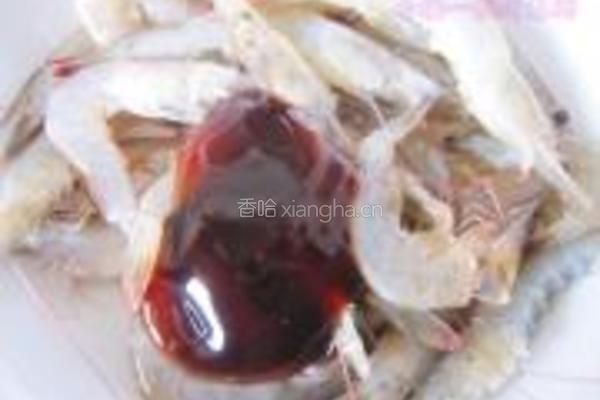 薄荷照烧烤虾的做法图解2