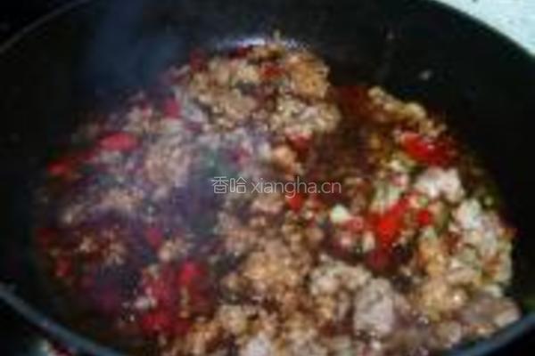 泡椒肉末烤茄子的做法图解8