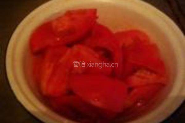 西红柿炒菜花的做法图解3