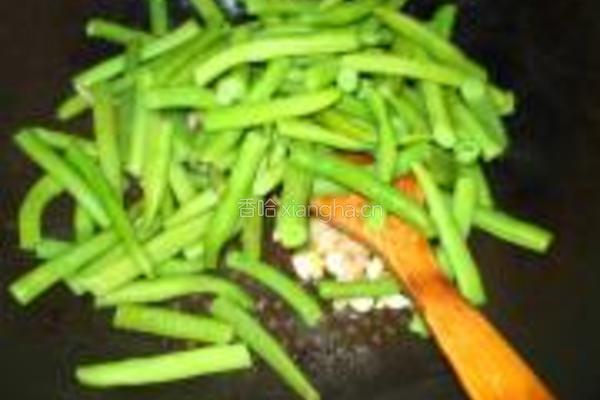 风味四季豆的做法图解5