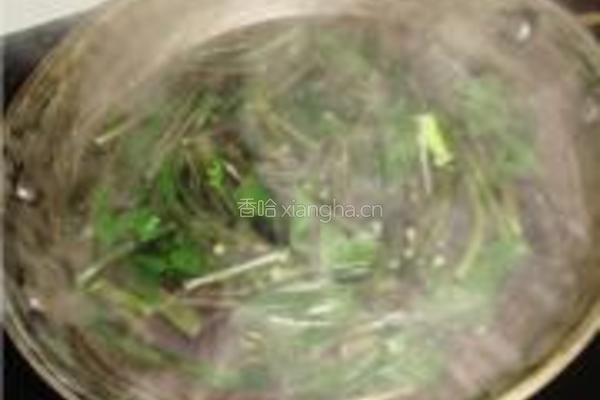 凉拌红菜苔的做法图解4