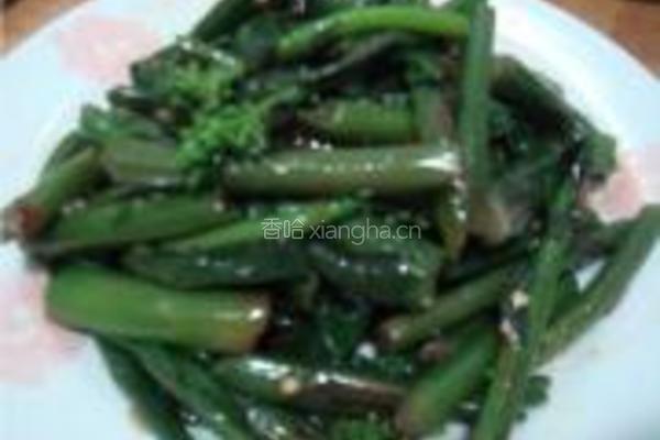 凉拌红菜苔的做法图解8