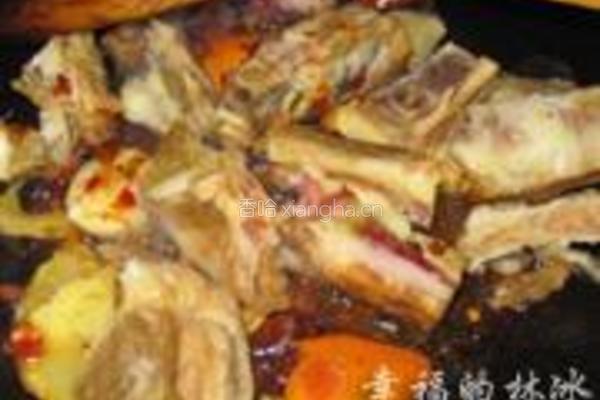 陈皮腊排骨炖青笋的做法图解4
