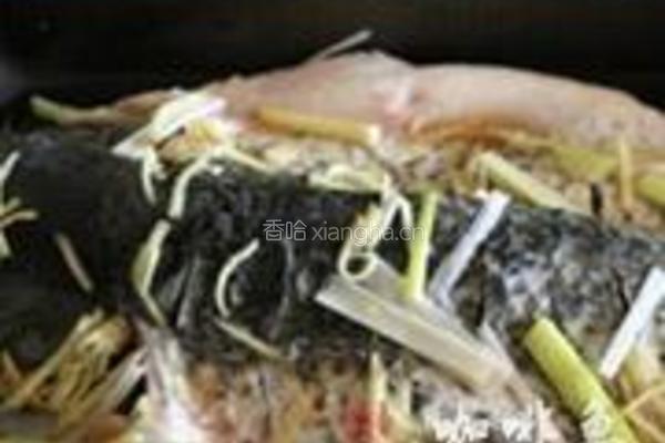 老干妈豆豉烤鱼的做法图解9